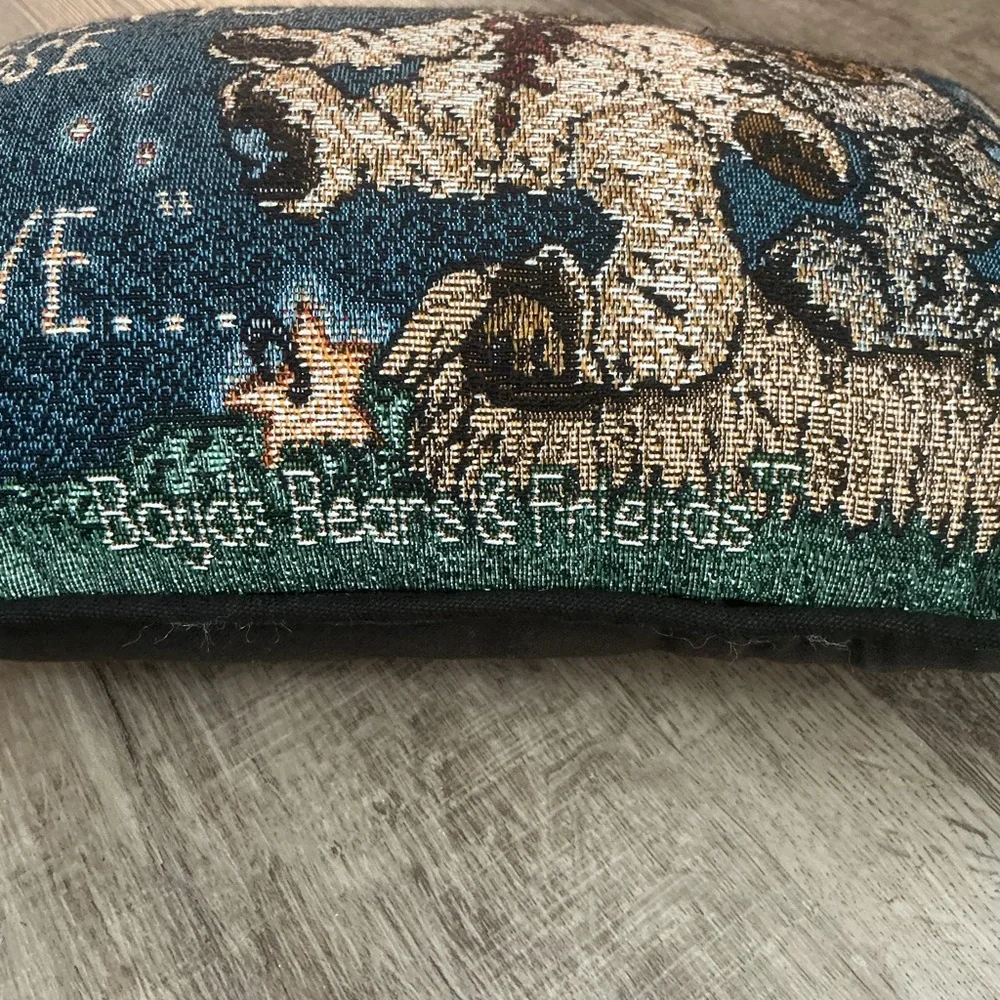 Boyd’s Bears Tapestry Accent Toss Pillow Miracles Happen To Those Who Believe